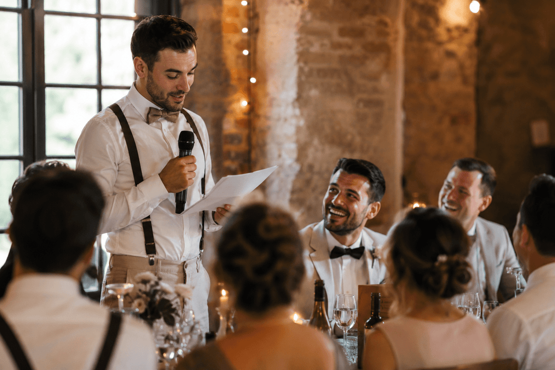 Trauzeugenrede schreiben: Was sagt man als Trauzeuge bei der Hochzeit? - JGA Shop