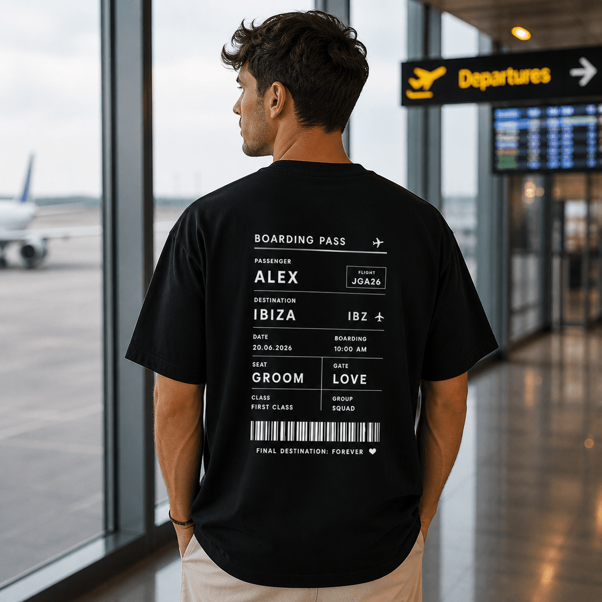 Boarding Pass Shirt - JGA Shop