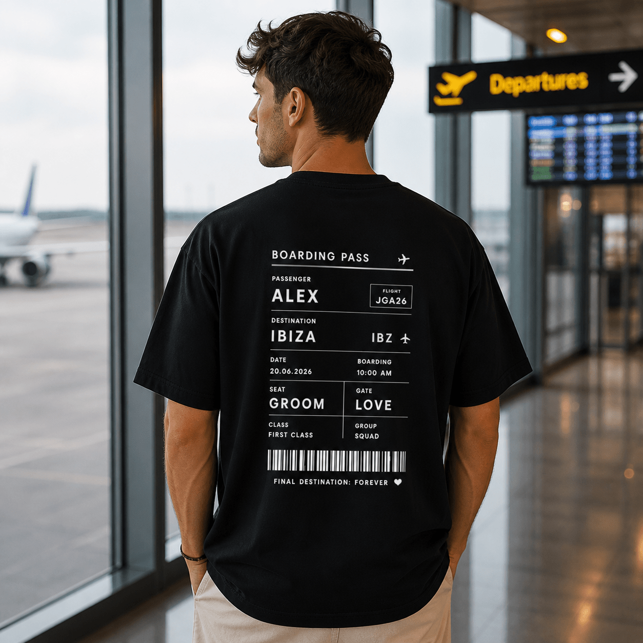 Boarding Pass Shirt - JGA Shop