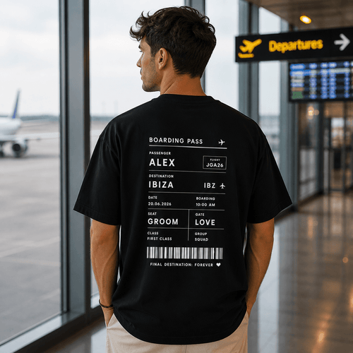 Boarding Pass Shirt - JGA Shop