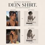 Personalisiertes JGA Shirt mit eigenem Foto - "Wife in progress"