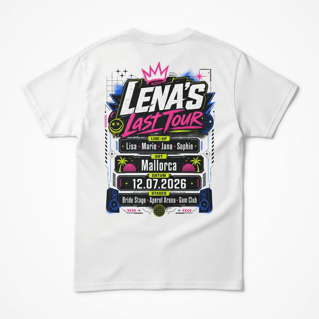 EDM/Techno Poster Shirt - JGA Shop