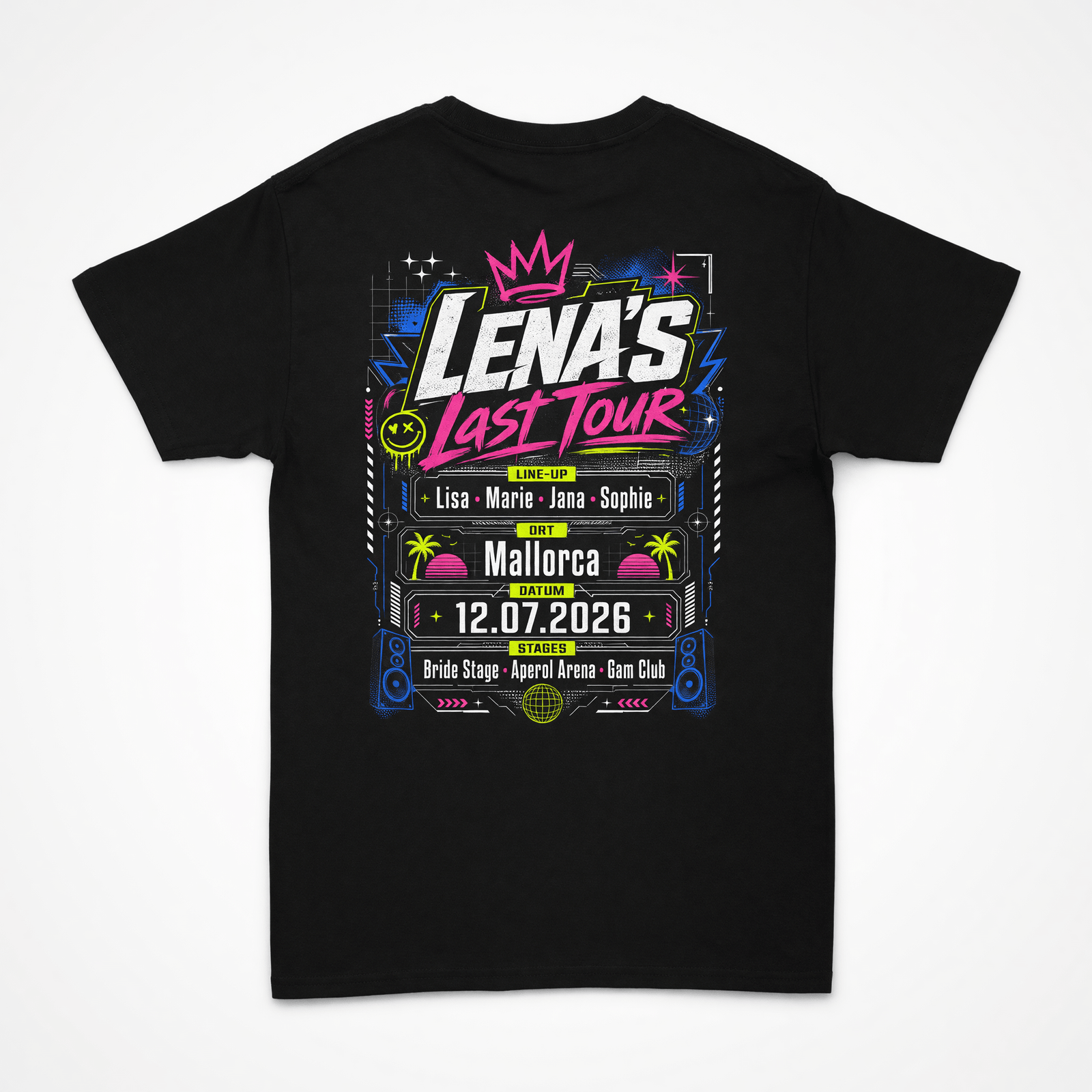 EDM/Techno Poster Shirt - JGA Shop