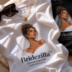 Personalisiertes JGA Shirt mit eigenem Foto - "Bridezilla"