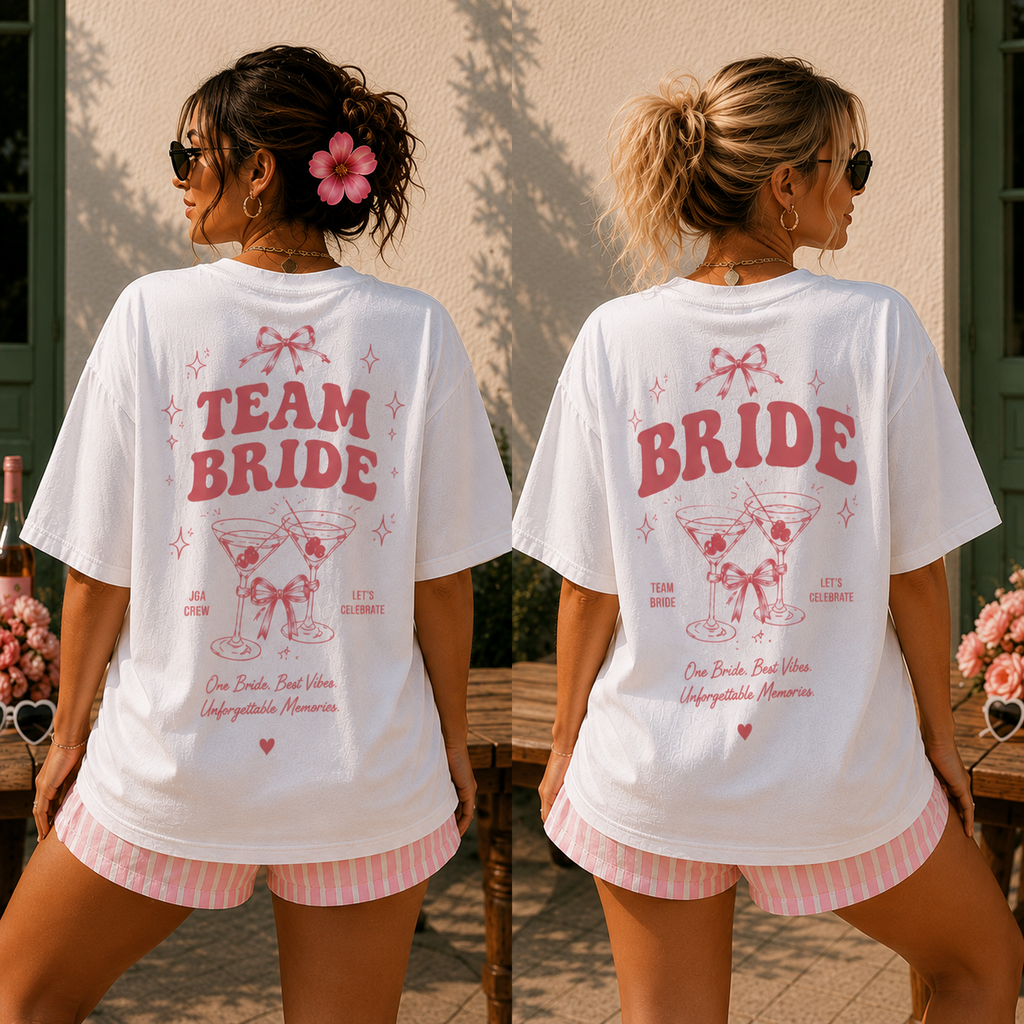 Frauen JGA Shirt - "Team Bride"