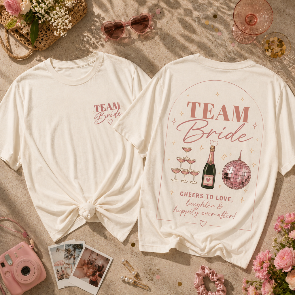 Frauen JGA Shirt - "Team Bride"