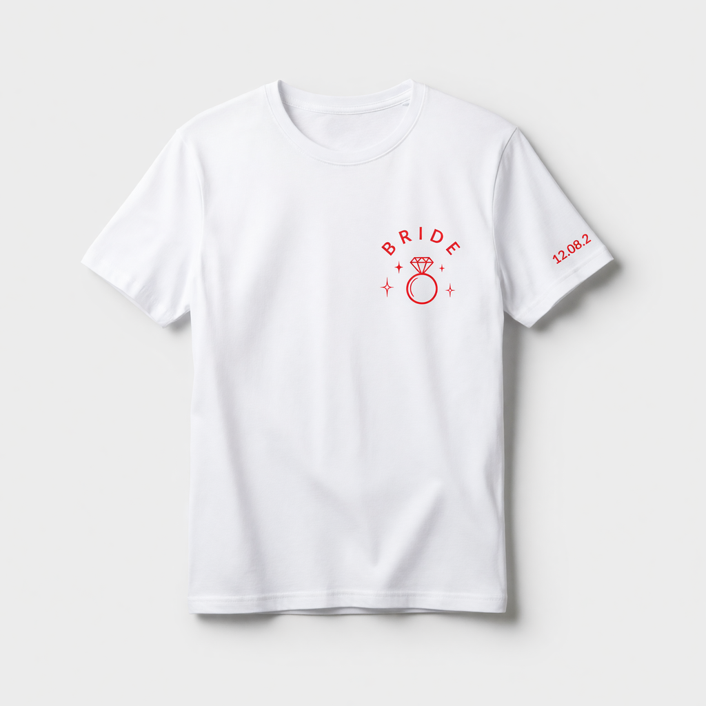 Frauen JGA Shirt - "Team Bride"
