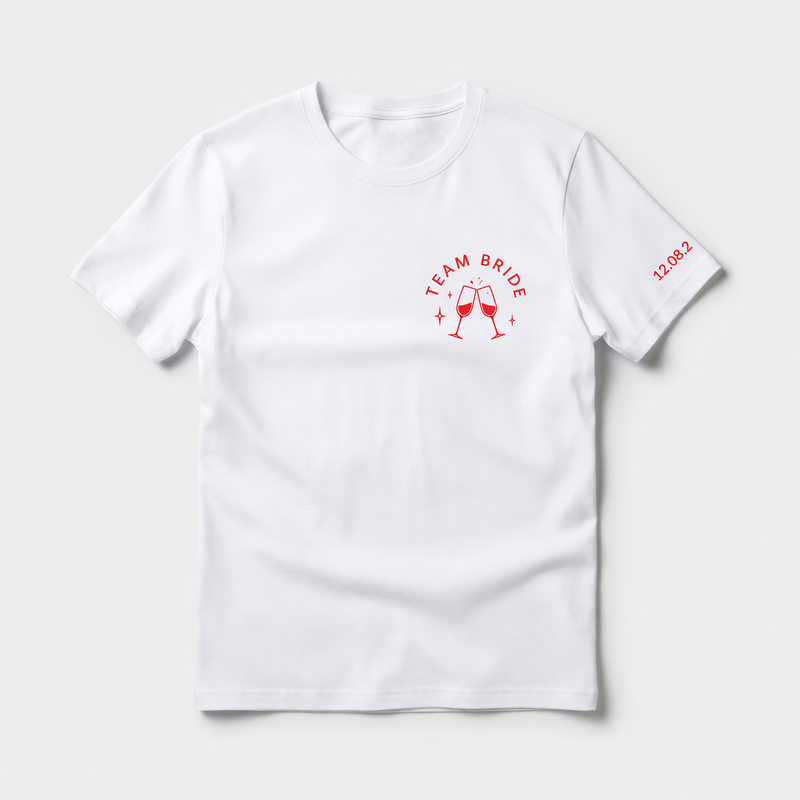 Frauen JGA Shirt - "Team Bride"