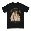 Personalisiertes JGA Shirt mit eigenem Foto - "Tennis Bride Club"
