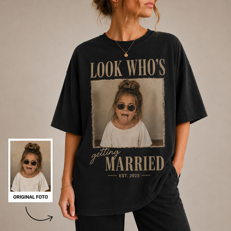Personalisiertes JGA Shirt mit eigenem Foto