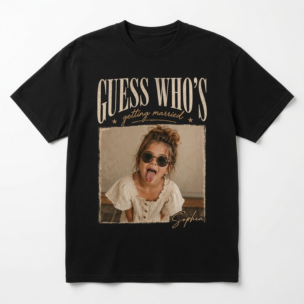 Personalisiertes JGA Shirt mit eigenem Foto