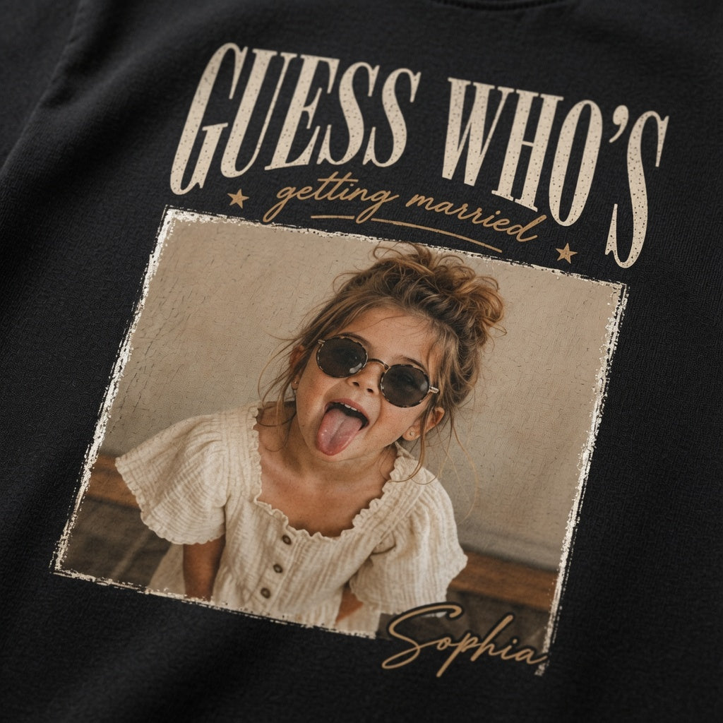Personalisiertes JGA Shirt mit eigenem Foto