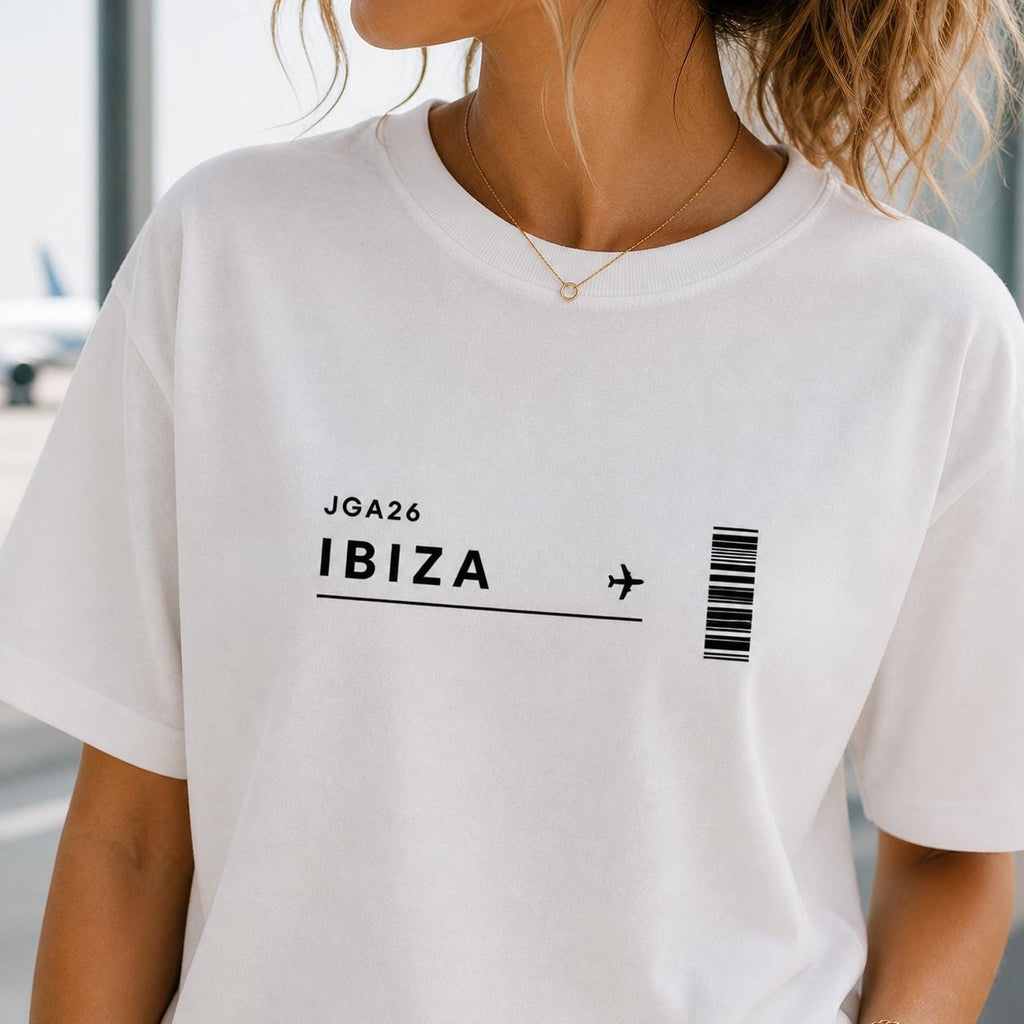 JGA Gruppenshirt Frauen - Boardingpass - JGA Shop