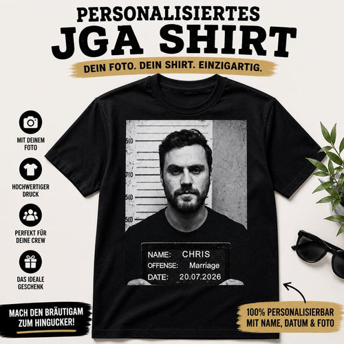 "Wanted" Gruppenshirt - JGA Shop
