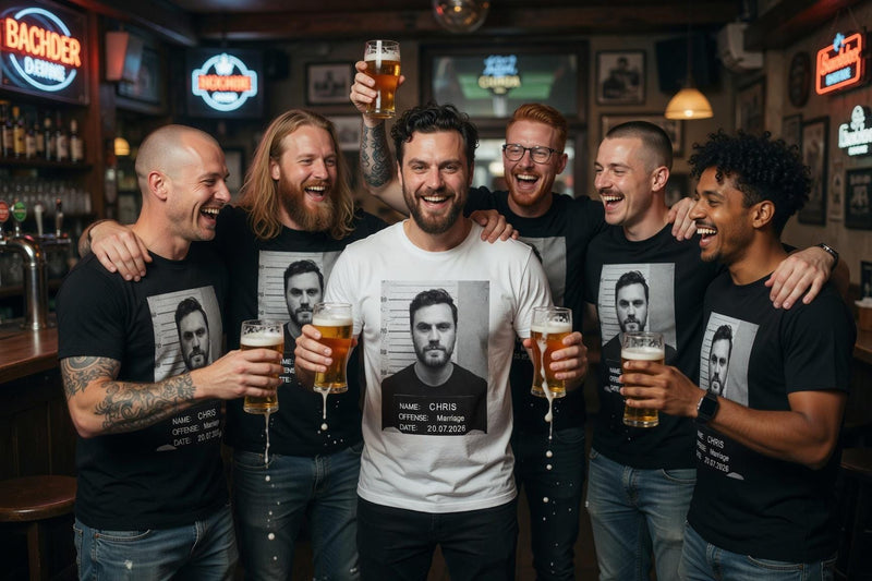 "Wanted" Gruppenshirt - JGA Shop