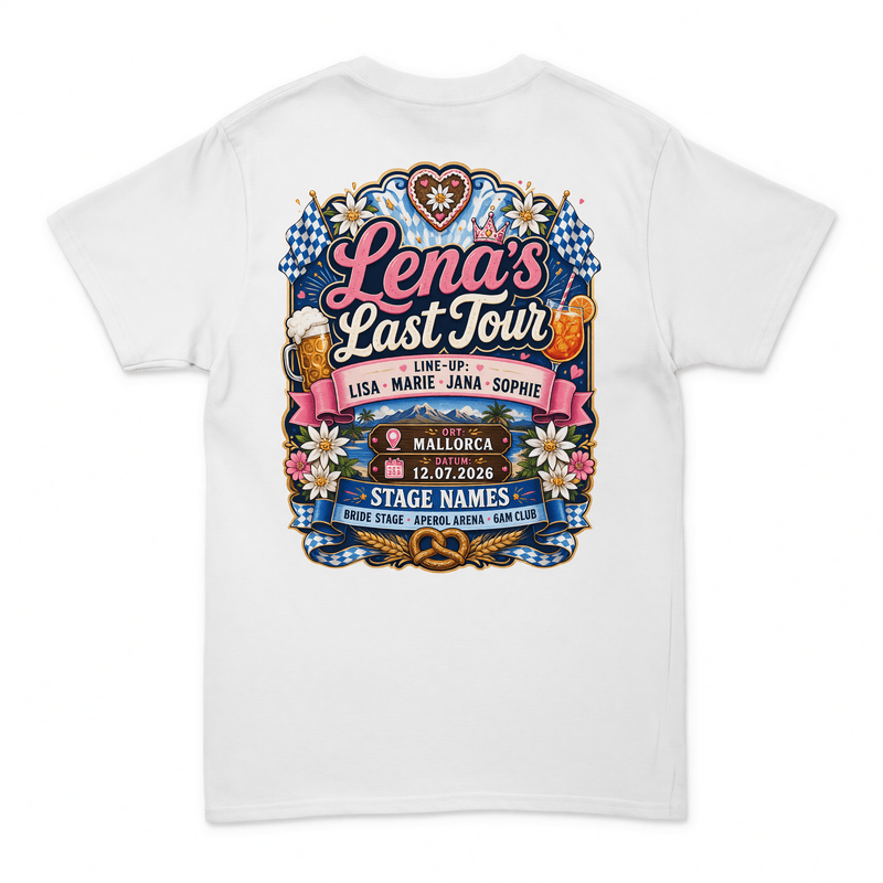 Wiesn Poster Shirt - JGA Shop