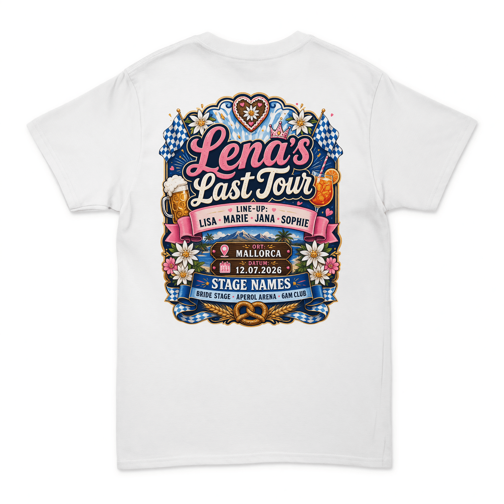 Wiesn Poster Shirt - JGA Shop