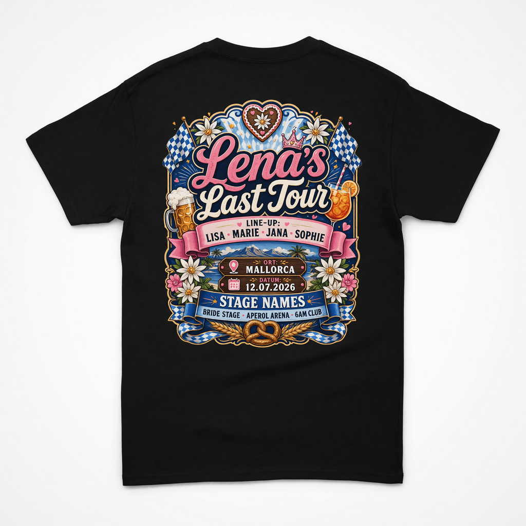 Wiesn Poster Shirt - JGA Shop